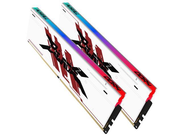 PUSKILL 16GB Kit (2x8GB) DDR4 RAM 3200MHz PC4-25600 Desktop Memory with Aluminum Heatsink, Non-ECC Unbuffered UDIMM 1.35V CL16 288-Pin, High...