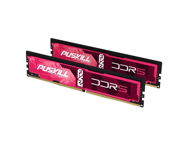 PUSKILL 32GB DDR5 RAM (2x16GB) 6000MHz CL30 Desktop Memory Ultra-Low Latency Gaming PC Upgrade Intel XMP 3.0 & AMD EXPO Ready for 700/600 &...