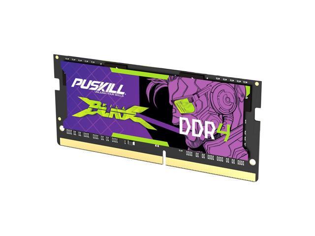 PUSKILL DDR4 Laptop RAM 16GB 3200MHz (PC4-25600) 260-Pin SODIMM CL22 1.2V - Single Module, Plug and Play Memory Upgrade for Laptops, Compatible...