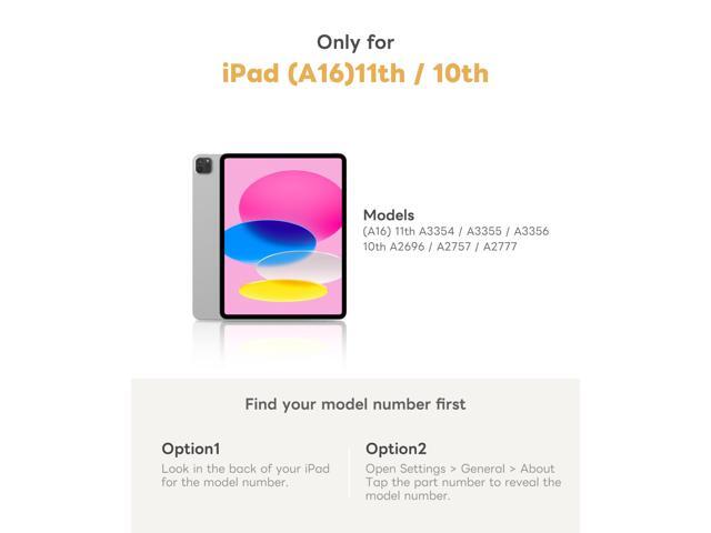 EIP Detachable Paper-feel Screen Protector for iPad 11 A16 / 10, Anti-Blue Light