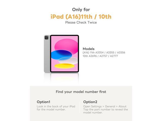EIP Detachable Paper-feel Screen Protector for iPad 11 A16 / 10