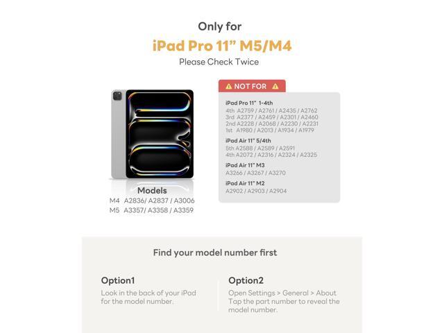 EIP Detachable Paper-feel Screen Protector for iPad Pro 11' M5/M4