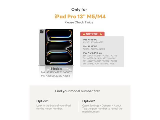 EIP Detachable Paper-feel Screen Protector for iPad Pro 13' M5/M4