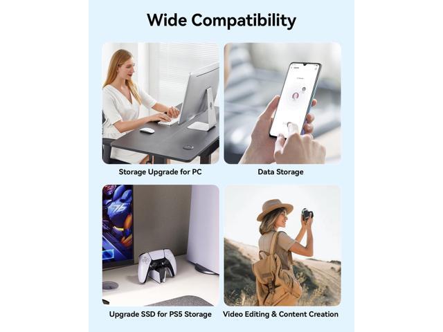 Yottamaster 1TB Magnetic External SSD, Up to 2000MB/s USB 3.2 Gen 2x2 Portable Solid State Drive, Supports 4K ProRes HDR Compatible with iPhone...