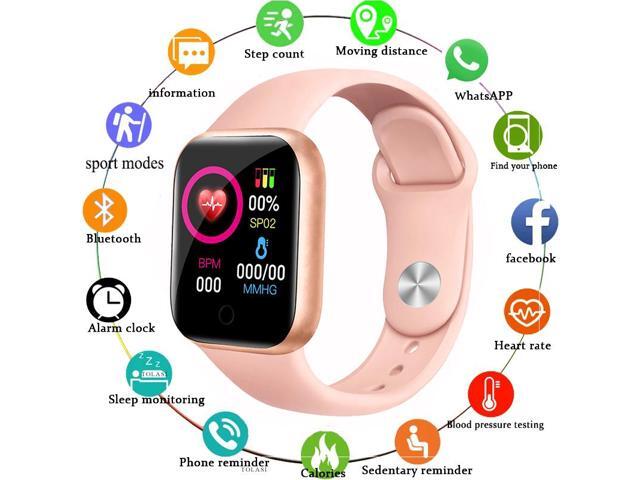 Smart Watches Men Women Smartwatch Heart Rate Step Calorie Fitness Tracking Sports Bracelet For Apple Android Smart Watch