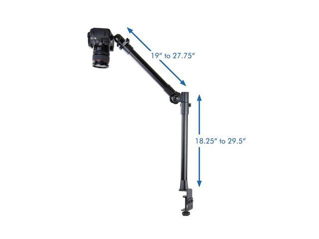 Arkon Mounts DSLRTABMG5 - Clamp Stand for DSLR Camera, Tablet, or Phone