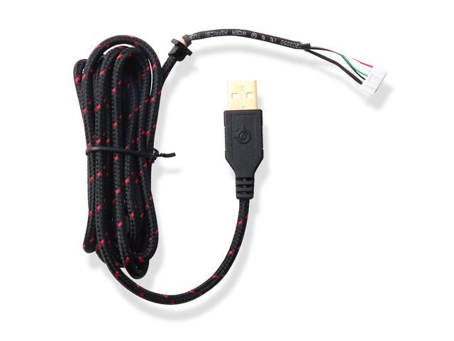 High quality 2m USB cable/USB mouse Line for Steelseries Sensei RAW
