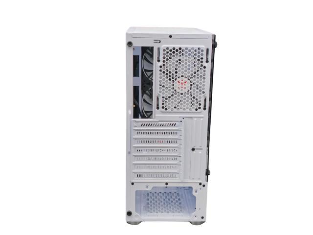 Axiom Gaming Nova Series C013 ATX Mid-Tower PC Gaming Case Built-in RGB Lighting Tempered Glass Front & Side Panels 4 x 120mm RGB Fans...