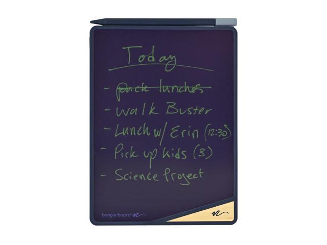 Boogie Board VersaBoard Reusable Notepad for Home & Office Organization with 8.5 LCD Writing Tablet, VersaPencil Stylus, Instant Erase & Built-in.