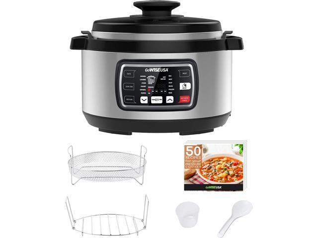 Photos - Other kitchen appliances GoWISE USA GW22708 Ovate 8.5-Qt 12-in-1 Electric Pressure Cooker Oval with