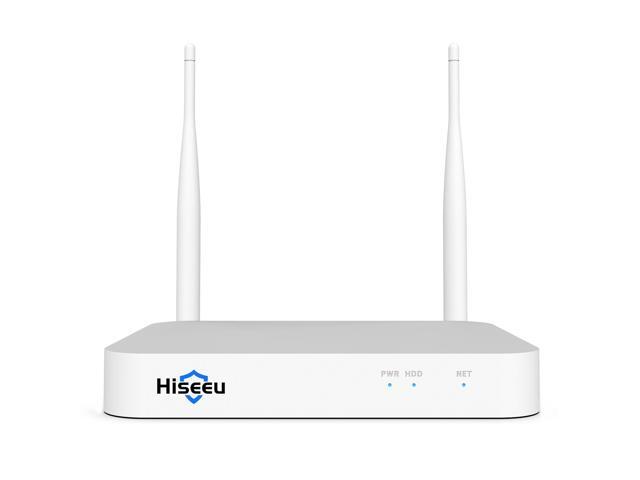 Hiseeu 10CH Network Video Recorder for Home Security Camera System, Only Work with Hiseeu WiFi Camera