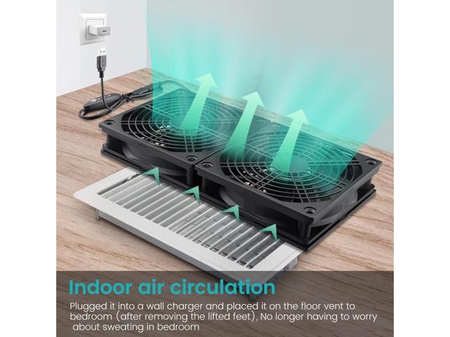 Wathai High Airflow Router Cooling Fan for Computer Cooler TV Box Wireless DC 5V USB Power 120mm 240mm Fan with Multi Speed Controller