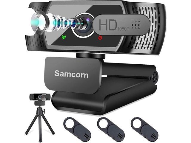 Photos - Webcam  with Microphone for Desktop, 1080P HD USB  Live Streaming Lap