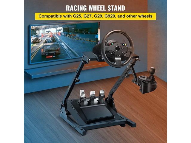 VEVOR G920 Racing Steering Wheel Stand Shifter Mount fit for Mainstream Brands Gaming Wheel Stand Wheel Pedals NOT Included Racing Wheel Stand