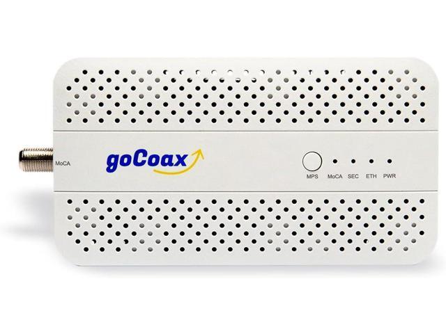 goCoax MoCA 2.5 Adapter with 2.5GbE Ethernet Port. MoCA 2.5. 1x 2.5GbE Port. Provide 2.5Gbps Bandwidth with existing coaxial Cables. White(2-Pack,...
