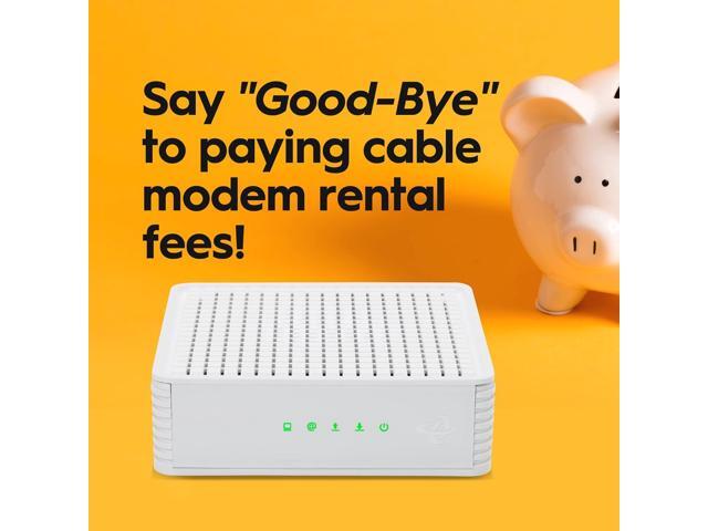 Hitron CODA DOCSIS 3.1 Modem Pairs with Any WiFi Router or Mesh WiFi Certified with Comcast Xfinity, Charter Spectrum, Cox 10x Faster Than...