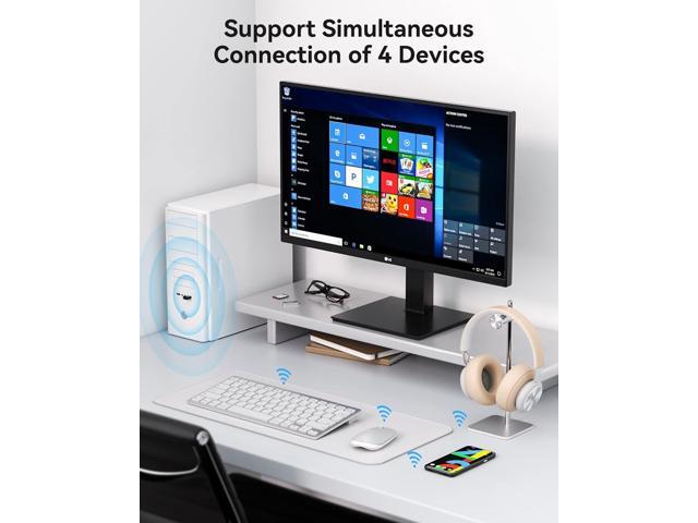 Maxuni USB Bluetooth Adapter for PC 5.0, Bluetooth Dongle 5.0 Adapter, USB Bluetooth Dongle 5.0