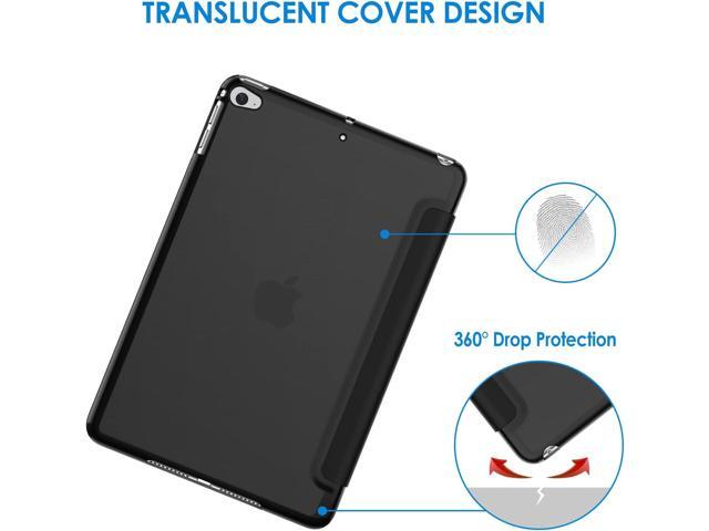 JETech Case for iPad mini 4, Smart Cover with Auto Sleep/Wake (Black)
