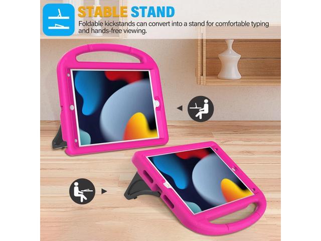 SUPLIK Kids Case for iPad 9th/8th/7th Generation - iPad 10.2 inch 2021/2020/2019 Case with Built-in Screen Protector, Durable Shockproof Handle...