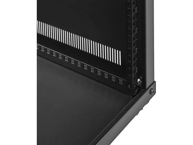 NavePoint 9U Portable Server Rack with Casters - 9U Network Rack Open Frame with Adjustable Rails, 132lbs Capacity - Up to 22.6' Deep 19-Inch Rack...