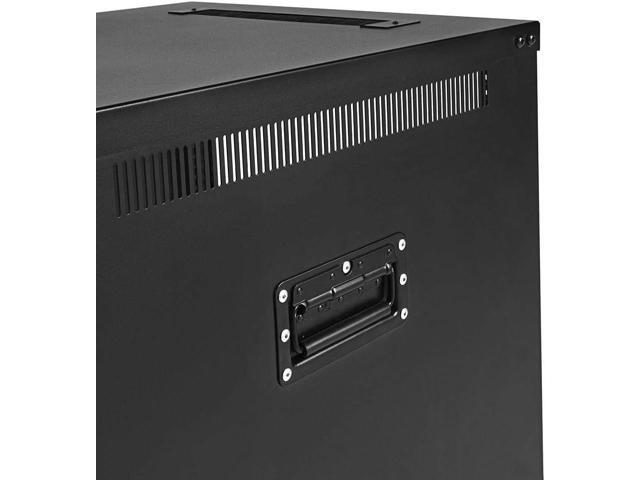 NavePoint 9U Portable Server Rack with Casters - 9U Network Rack Open Frame with Adjustable Rails, 132lbs Capacity - Up to 22.6' Deep 19-Inch Rack...