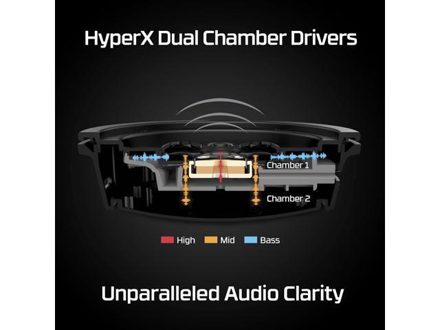 HyperX - Cloud Alpha Wireless Gaming Headset for PC, PS5, and PS4 - Black/Red - image 6