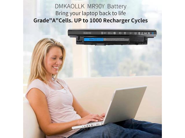 DMKAOLLK 65WH MR90Y Battery for Dell Inspiron 17 5000 Series 15 3521 3543 3421 3542 3537 5721 5537 i3531 i3531-1200bk 17-3721 17-5748 17-5749...
