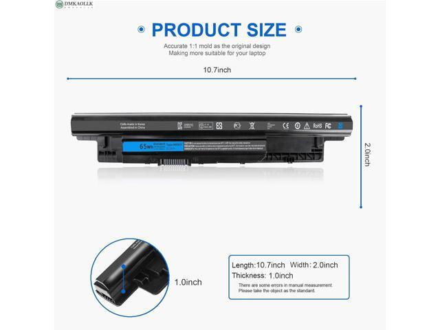 DMKAOLLK 65WH MR90Y Battery for Dell Inspiron 17 5000 Series 15 3521 3543 3421 3542 3537 5721 5537 i3531 i3531-1200bk 17-3721 17-5748 17-5749...