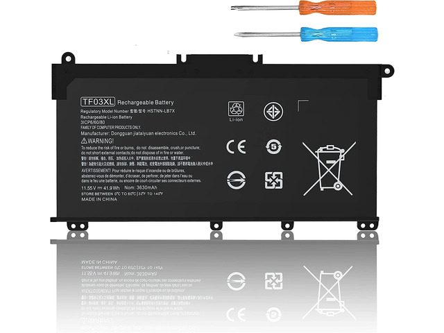 TF03XL Battery for HP Pavilion X360 14m-cd0001dx 14m-cd0003dx 15-cc0xx 15-cc1xx 15-cc023cl 15-cc563st 15-cd040wm 17-ar050wm 15-cc 15-cd 15-ck 14-bf...