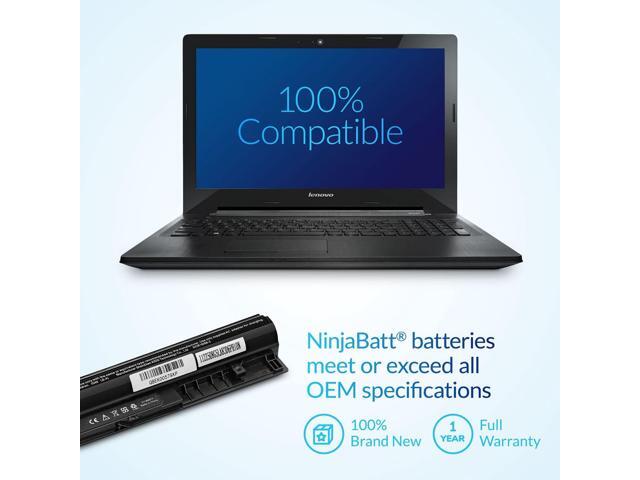 NinjaBatt Battery Replacement for Lenovo L12L4A02 G50 G50-45 L12S4A02 L12M4A02 L12M4E01 Z50 L12L4E01 Z70 L12S4E01 Z50-70 Z70-80 G50-70 G505S G500S...
