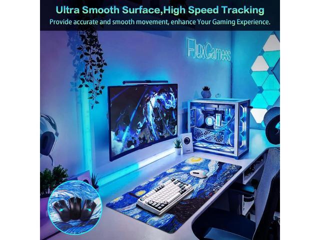Canjoy Gaming Mouse Pad, Large Mouse Pad 31.5x15.7inch Big Computer Mousepad for Home Office Gaming Work