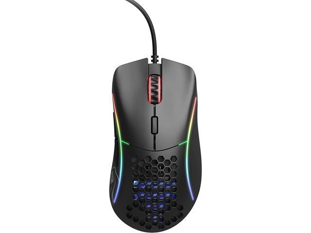 Glorious Gaming Mouse - Glorious Model D Honeycomb Mouse - Superlight RGB PC Mouse - 68 g - Matte Black Wired Mouse