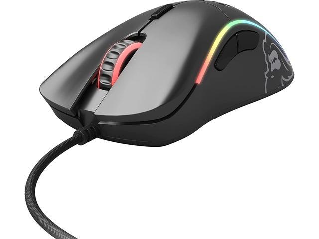 Glorious Gaming Mouse - Glorious Model D Honeycomb Mouse - Superlight RGB PC Mouse - 68 g - Matte Black Wired Mouse
