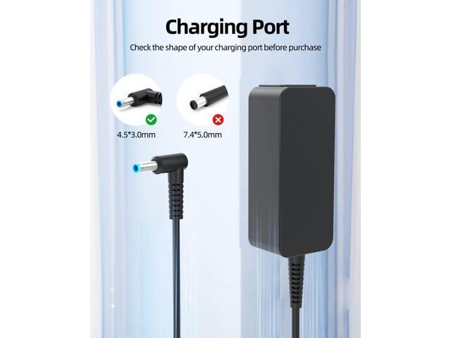 45W AC Charger Fit for HP 17-ca3035cl 17-ca3055cl Pavilion 15-eg0010nr 15-eg0073cl 15-eg0021nr 15-eg0077nr 15-eg0097nr 15-eg0065st 15-eg0067st...