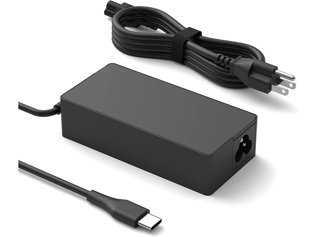 USB C 65W 45W Thinkpad Charger for Lenovo Laptop Charger Type C Power Cord