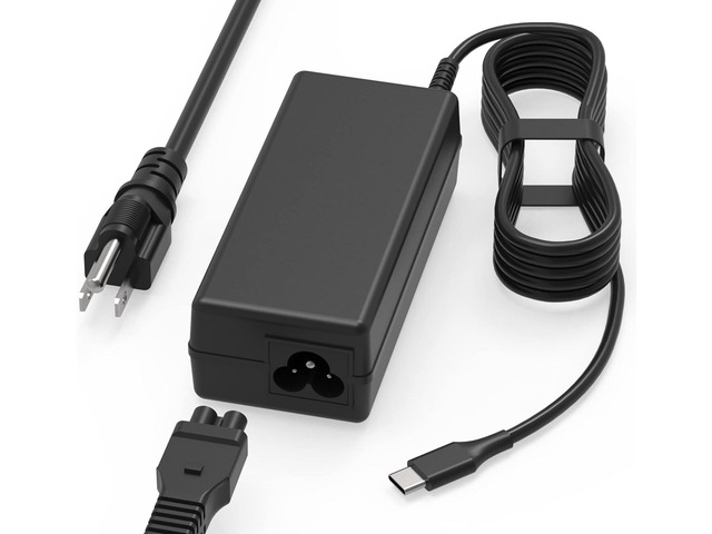 65W 45W USB C Laptop Charger Universal Chromebook Charger Replacement for Hp,Lenovo,Dell. Acer,Asus,Samsung,Google Chromebook Charger Type c
