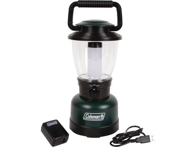 Coleman Rugged Rechargeable 400L LED Lantern, Water & Impact-Resistant Rechargeable Lantern with USB Charging Port, Carry Handle, & 2 Light Modes;...