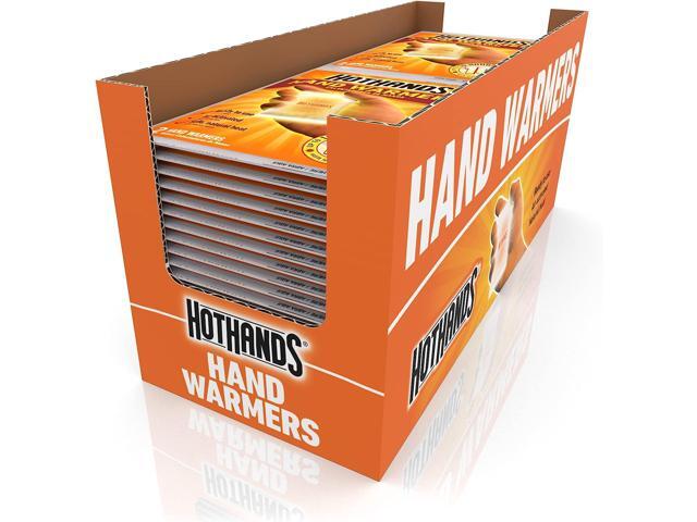 HotHands Hand Warmers - Long Lasting Safe Natural Odorless Air Activated Warmers - Up to 10 Hours of Heat - 40 Pair