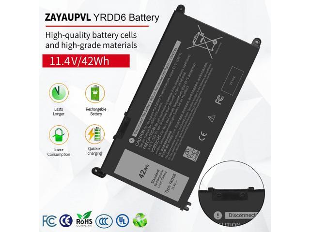 42Wh YRDD6 Battery for Dell Inspiron 15 3582 3583 3584 P75F 3593 5584 5585 5590 5593 5594 5598 5582 7586 14 3493 5481 P93G 5482 5485 5491 5482...