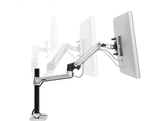 Ergotron LX Premium Monitor Arm, Single Monitor Desk Mount fits Flat Curved Ultrawide Computer Monitors up to 34 Inches, 7 to 25 lbs, VESA...
