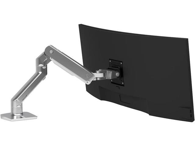 Ergotron HX Premium Heavy Duty Monitor Arm, Single Monitor VESA Desk Mount for Flat or Slight Curved Ultrawide Monitors Up to 49 inches, 20 to 42...