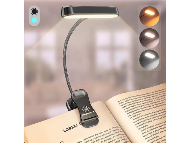 Photos - Chandelier / Lamp Autech Glocusent Horizontal ET-Head Book Light for Reading in Bed, Eye Caring, CR 