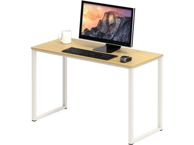 SHW Home Office 32-Inch Computer Desk, Oak
