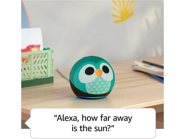 Echo Dot (5th Gen, 2022 release) Kids Designed for kids, with parental controls Owl
