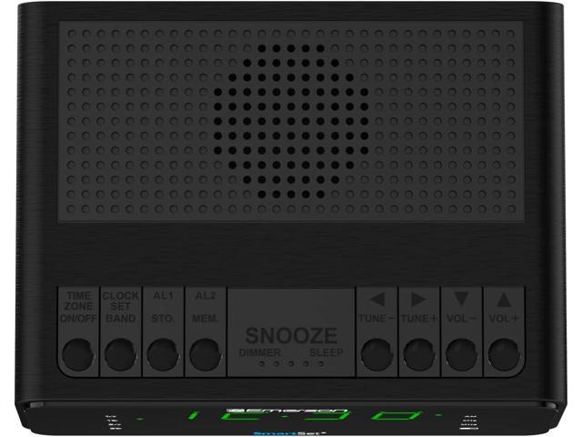 Emerson SmartSet Dual Alarm Clock Radio with AM/FM Radio, Dimmer, Sleep Timer and .9' LED Display, CKS1900