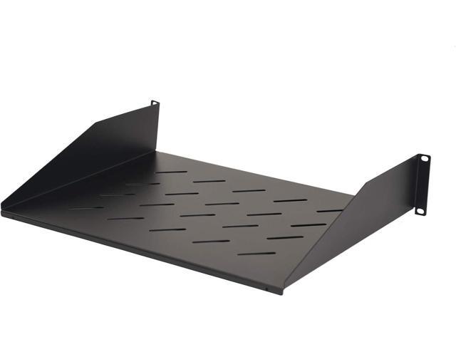 Aeons 2U Universal Server Rack Shelf Vented Rackmount Cantilever Shelf 14' Deep, for 19 IT Network Rack Cabinet Enclosure - Fixed Server Rack...