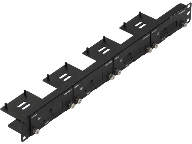 UCTRONICS Front Removable 1U Rack Mount for Raspberry Pi, with 4 Mounting Brackets for Raspberry Pi 5, 4B, 3B+/3B, and Other B Models