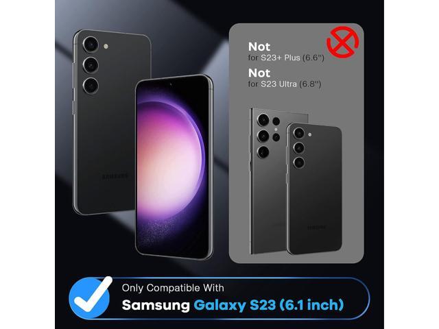 [4-Pack] FANGTIAN for Samsung Galaxy S23 Screen Protector 5G [Not Glass] - Film for S23 Screen Protector [7H Hybrid][Fingerprint...