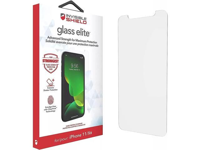 ZAGG InvisibleShield Glass Elite Screen Protector for iPhone 11 and iPhone XR Strongest Tempered Glass, Smudge-Free ClearPrint, Extreme Shatter,...