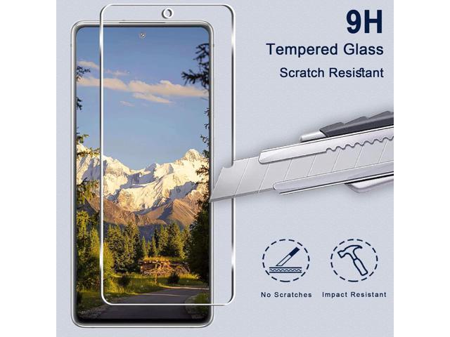 [3+3 Pack]Galaxy S20 FE 5G Screen Protector + Camera Lens Protector, HD Tempered Glass Film, 9H Hardness, Scratch Resistant, Easy Installation,...